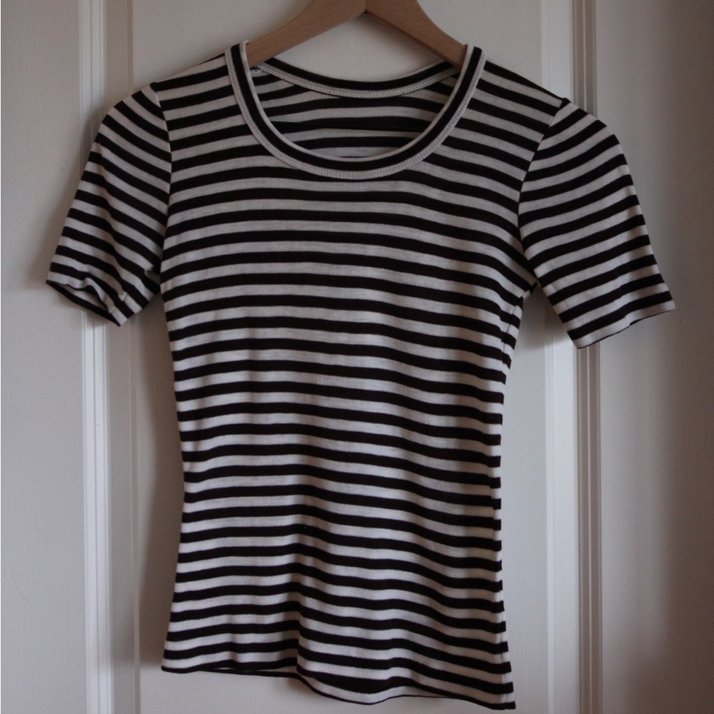 vintage 70s striped knit shirt